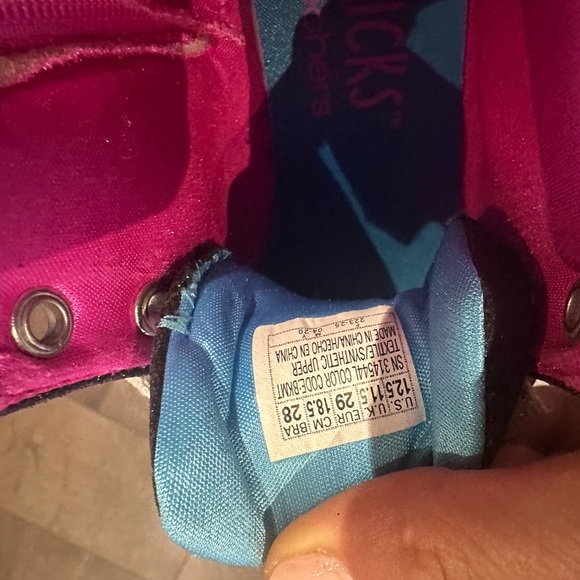 Girls Skechers high top, size 12.5 - Picture 5 of 6